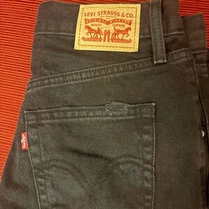 Levi’s Black Women's Straight Jeans